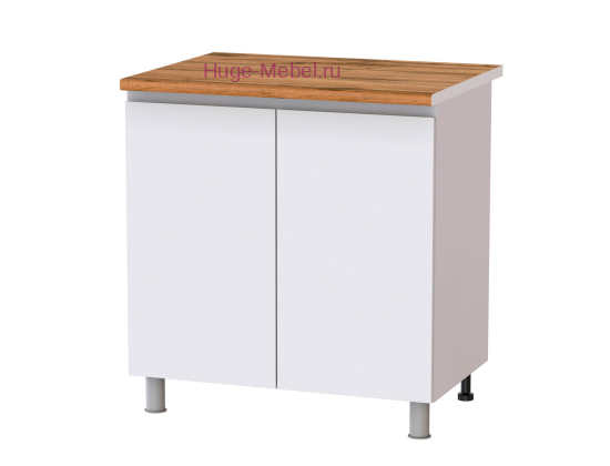 Кухонный шкаф нижний 800 Плейона (белый)