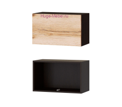 Кухонный шкаф верхний 600х360 Плейона (венге/дуб делано)