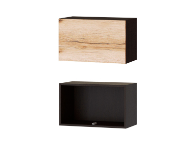 Кухонный шкаф верхний 600х360 Плейона (венге/дуб делано) Кухонный шкаф верхний 600х360 Плейона (венге/дуб делано)