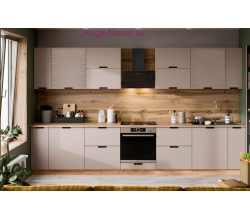 Кухня 3.6 метра "Сахара" латте