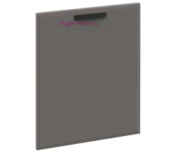 Фасад для посудомоечной машины 600 мм Ф-105 асфальт супермат (Призма)