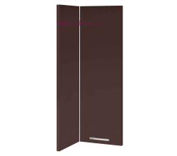 Кухонный фасад Ф-228 шоколад глянец (Ксения)