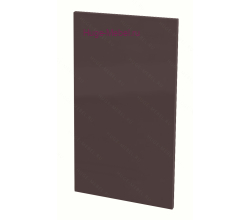 Кухонный фасад Ф-296 шоколад глянец (Ксения)