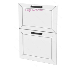 Кухонный фасад Ф-52 холст белый (Альфа)