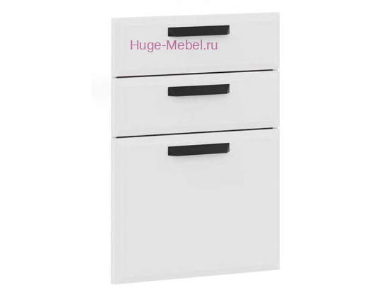 Кухонный фасад Ф-23 белый суперматовый (Призма)