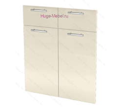 Кухонный фасад Ф-41-М ваниль глянец (Ксения)