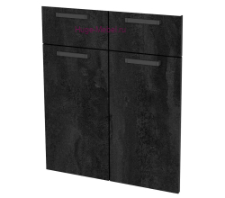 Кухонный фасад Ф-51-М угольный камень (Пасаденна)