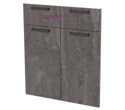 Кухонный фасад Ф-51-М железный камень (Пасаденна)