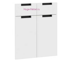 Кухонный фасад Ф-41-М холст белый (Сахара)