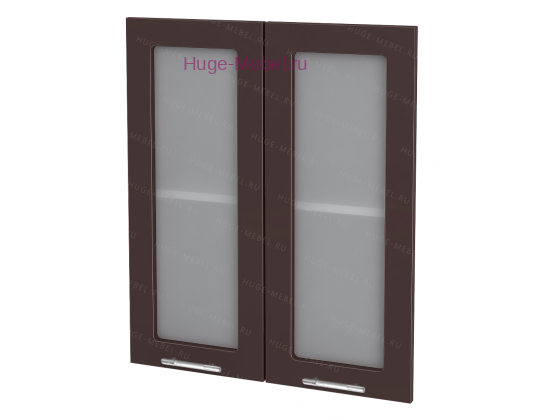 Кухонный фасад Ф-45 шоколад глянец (Ксения)