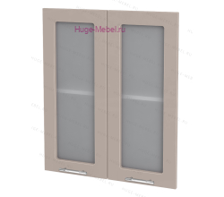 Кухонный фасад Ф-245 кофе с молоком глянец (Ксения)