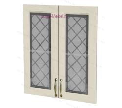 Кухонный фасад Ф-255 дуб ваниль (Модена)