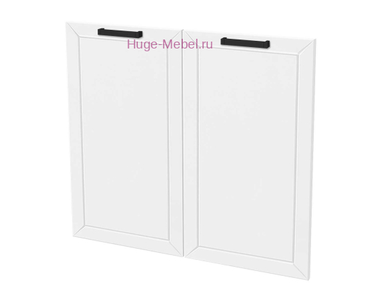 Кухонный фасад Ф-40 холст белый (Альфа)
