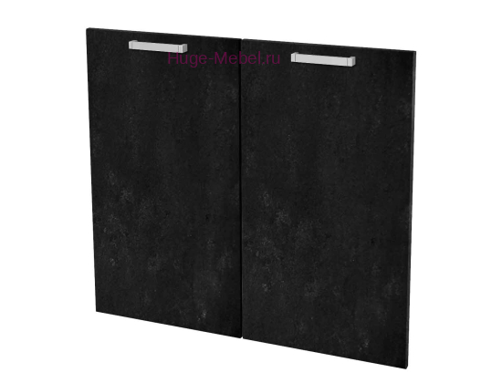 Кухонный фасад Ф-40 бетон графит (Бетон)