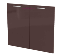 Кухонный фасад Ф-250 шоколад глянец (Ксения)