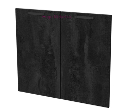 Кухонный фасад Ф-250 угольный камень (Пасаденна)