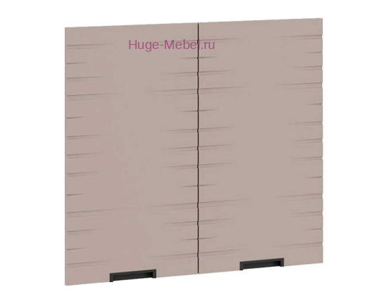 Кухонный фасад Ф-50 холст латте с фрезеровкой (Сахара)