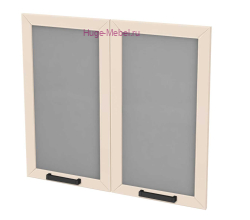 Кухонный фасад Ф-255 холст брюле (Альфа)