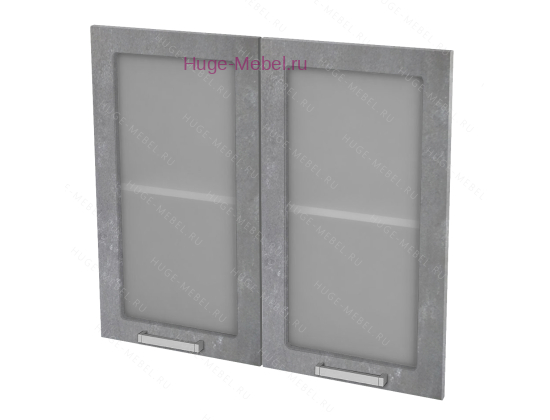 Кухонный фасад Ф-255 бетон темный (Бетон)