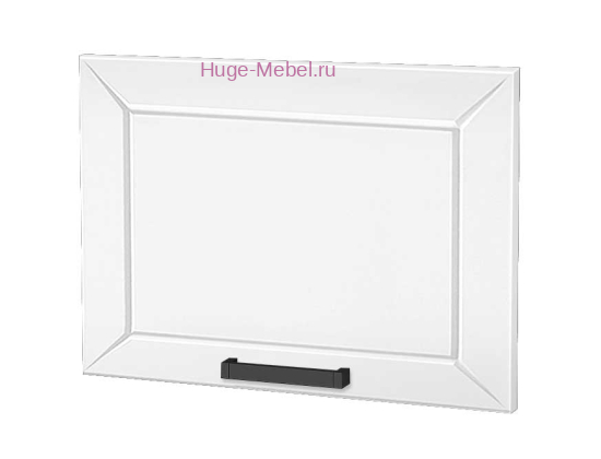 Кухонный фасад Ф-287 холст белый (Альфа)