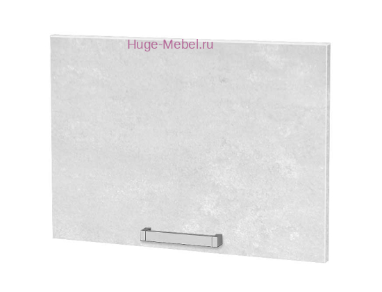 Кухонный фасад Ф-85 бетон снежный (Бетон)