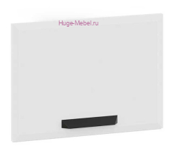 Кухонный фасад Ф-85 белый суперматовый (Призма)