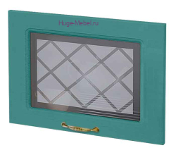 Кухонный фасад Ф-84 дуб бирюза (Модена)