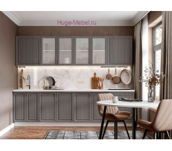 Кухня 2.8 метра "Юлия сандал серый"