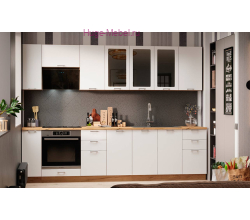 Белая кухня 290 см "Катрин"