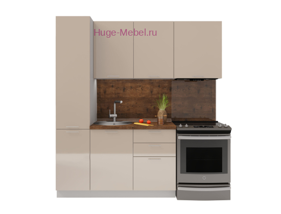 Кухня 2 метра "Ксения кофе"