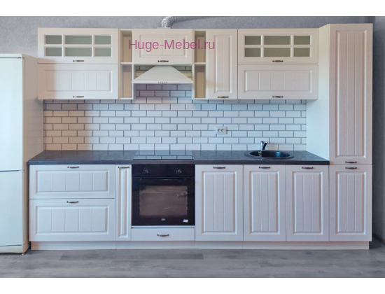 Белая кухня 3.2 метра "Мария"