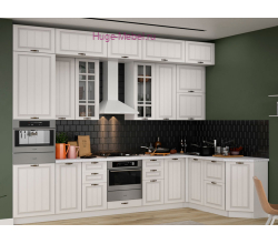 Угловая кухня 340х180 "Мария" высотой 270 см