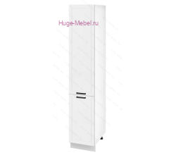 Кухонный пенал напольный 400 Альфа (белый)