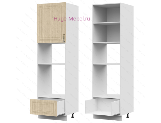 Пенал кухонный для встраиваемой техники 600 Юлия (дуб сонома)