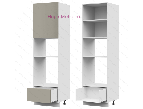 Пенал кухонный для встраиваемой техники 600 Катрин (циркон)