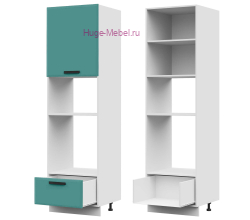 Пенал кухонный для встраиваемой техники 600 Призма (бриз супермат)