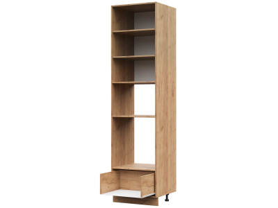 Корпус кухонного пенала для встраиваемой техники 600х2340 ПВ (дуб крафт)