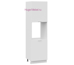 Пенал кухонный напольный с нишей 600 Катрин (софт вайт)