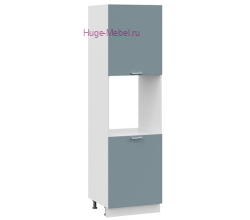 Пенал кухонный напольный с нишей 600 Катрин (топаз)