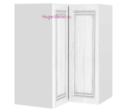 Угловой шкаф верхний прямой 600 Мария (белый)