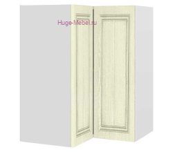 Угловой шкаф верхний прямой 600 Мария (крем)