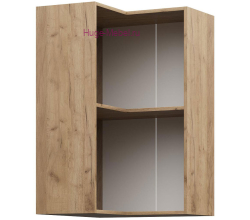 Корпус углового кухонного шкафа прямого 600х920 (дуб крафт)