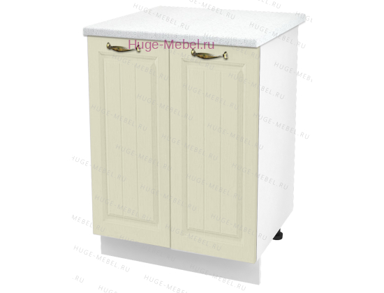 Шкаф кухонный нижний 600 Мария (крем)