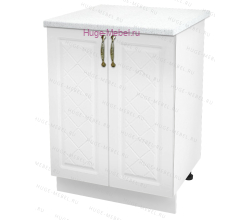 Шкаф кухонный нижний 600 Модена (дуб белый)