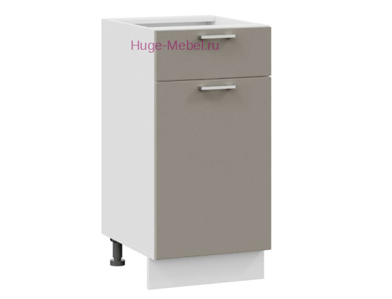 Нижний кухонный шкаф с ящиком 400 Катрин (циркон)