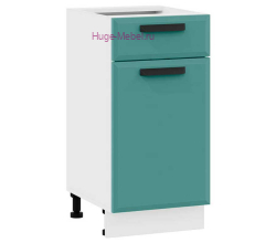 Нижний кухонный шкаф с ящиком 400 Призма (бриз супермат)