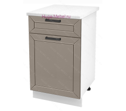 Нижний кухонный шкаф с ящиком  500 Альфа (латте)