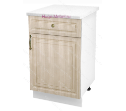 Нижний кухонный шкаф с ящиком  500 Юлия (дуб сонома)