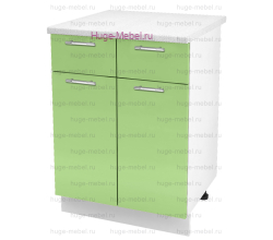 Нижний кухонный шкаф с ящиком  600 Ксения (олива)