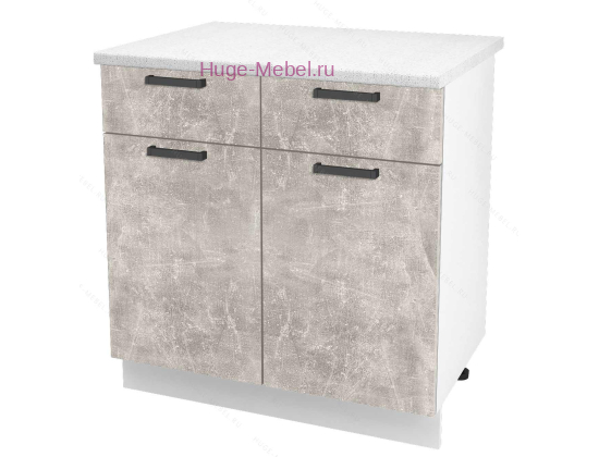 Нижний кухонный шкаф с ящиком  800 Пасаденна (ателье светлое)